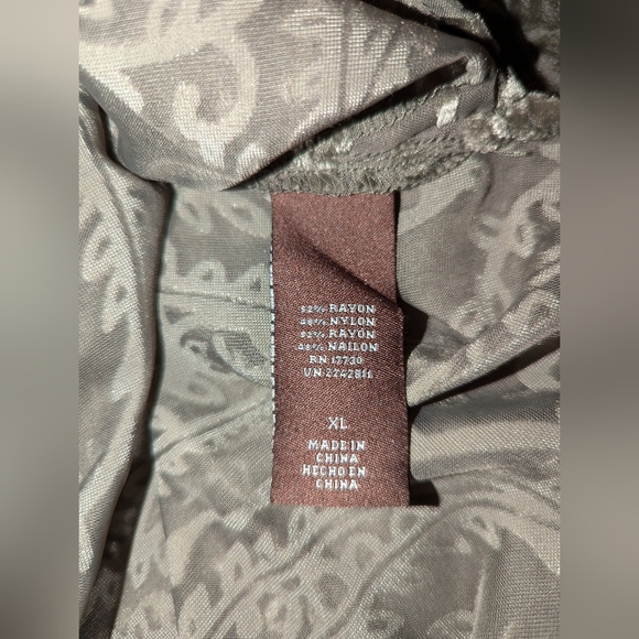 KNOX ROSE Women's high - low velvet tunic / dress? - Picture 10 of 10